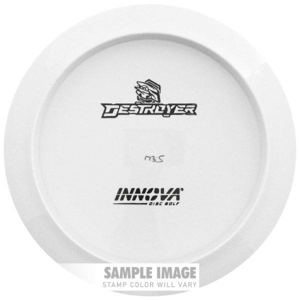 Innova White Bottom Stamp Star Destroyer Distance Driver Golf Disc For Discount
