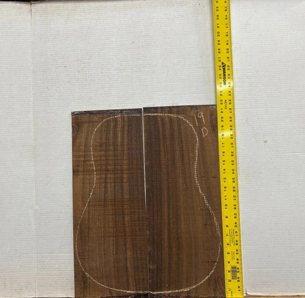 Indian Laurel Dreadnought Guitar Back and Side Set #19 on Sale - Image 4