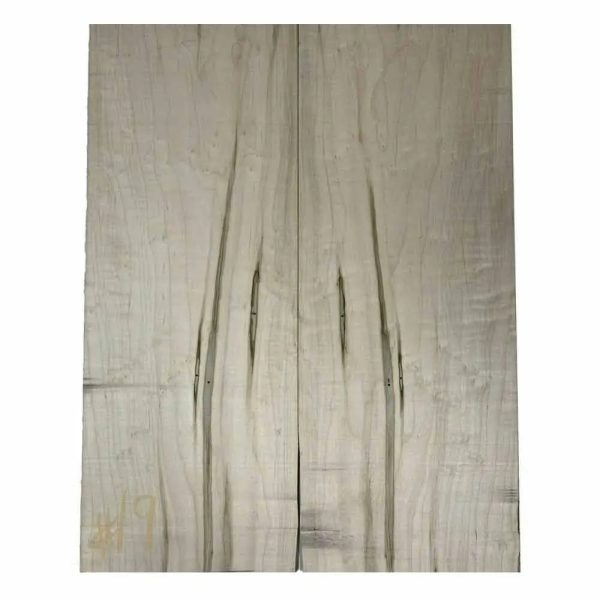 Ambrosia Maple Book Matched Guitar Carved Tops Plates - 21” x 7” x 5 8” For Cheap - Image 3