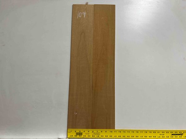 Flame Genuine Mahogany Dreadnought Guitar Back & Side Set #109 Online now - Image 4