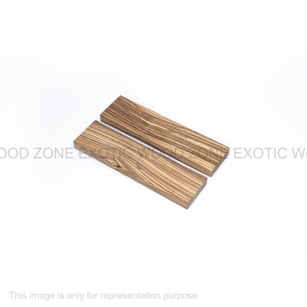 Zebrawood Guitar Bridge Blanks Online Sale - Image 2